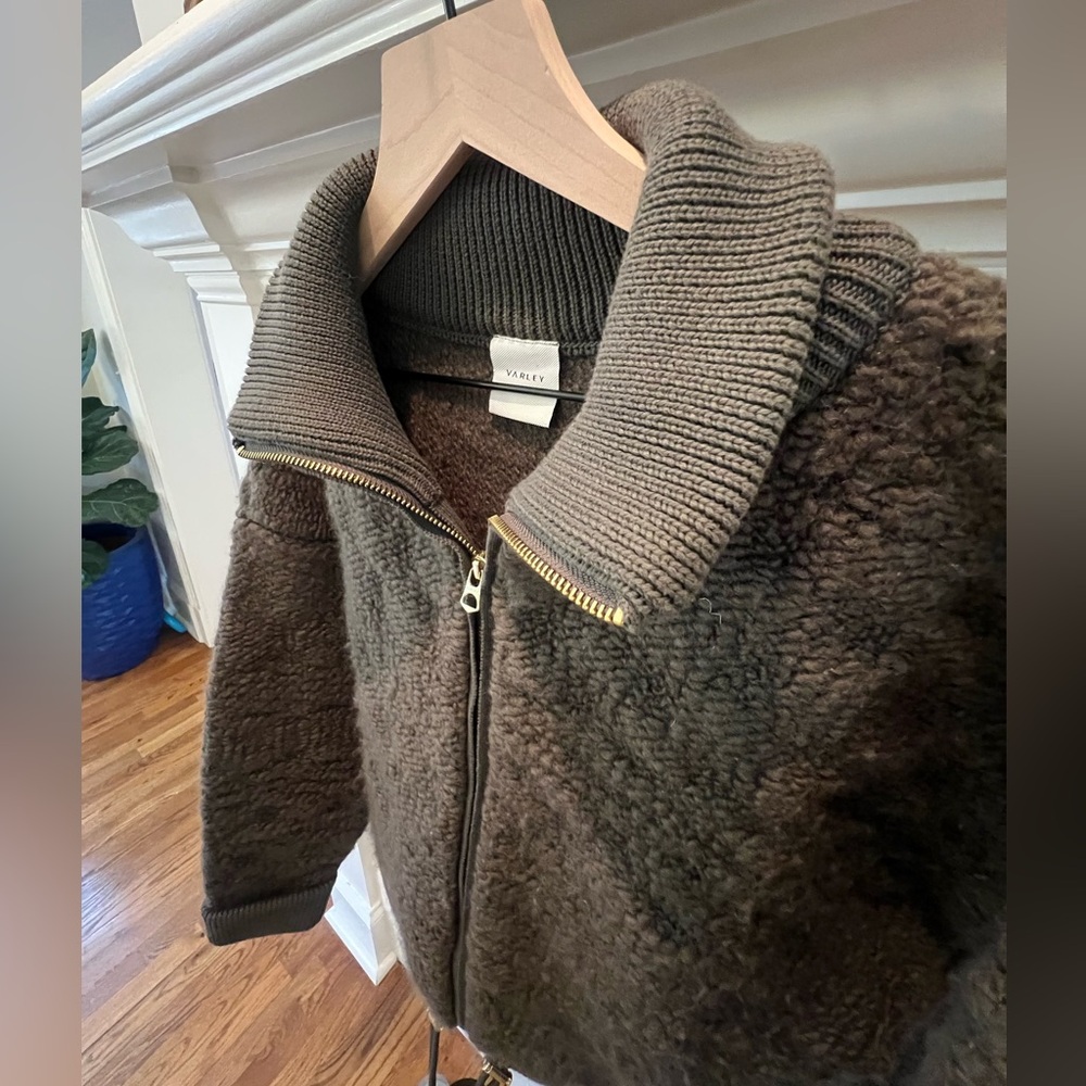 Anthropologie Varley Green Hunter Zip Through Jacket Size Medium - Picture 14 of 14